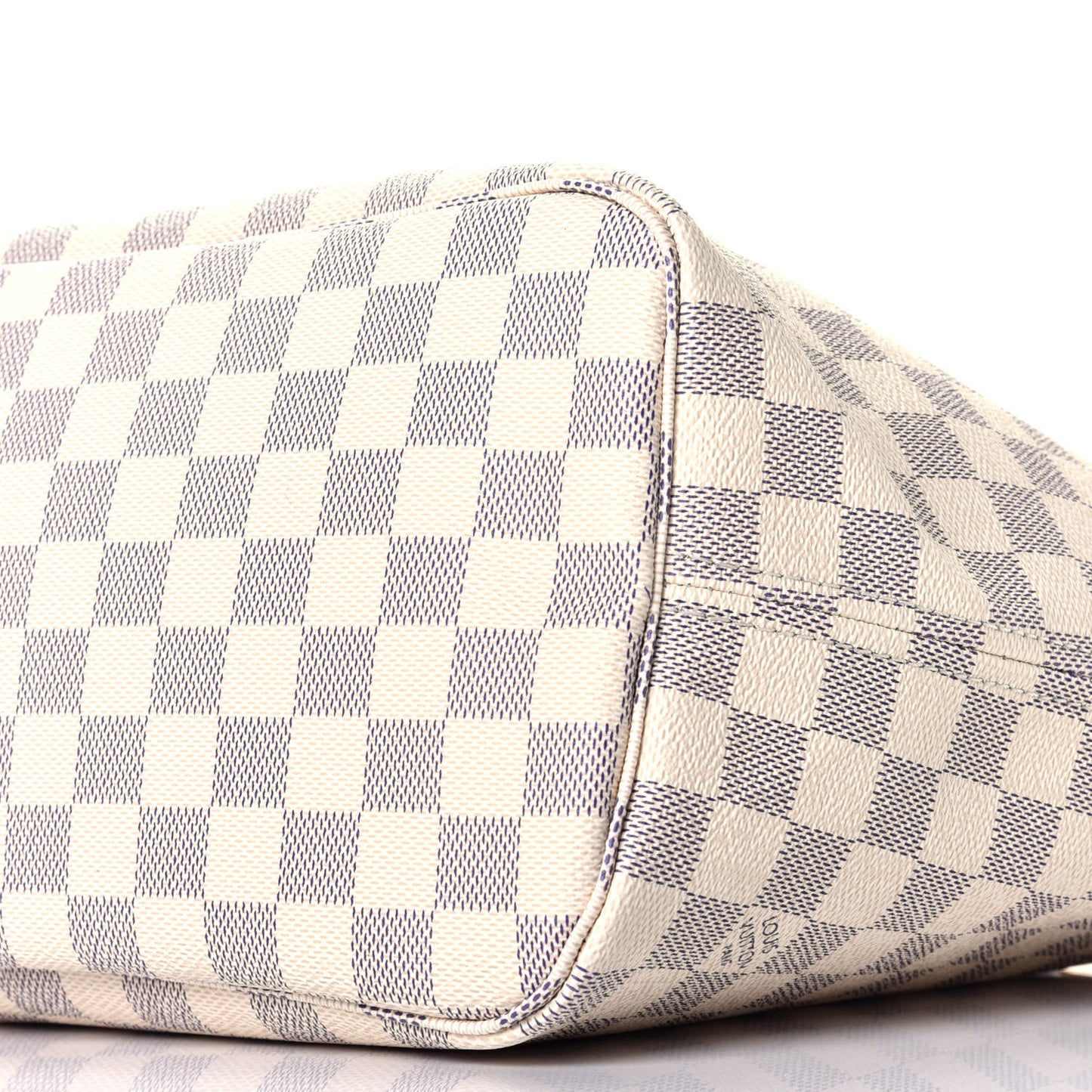 Damier Azur Neo Neverfull MM Rose Ballerine
