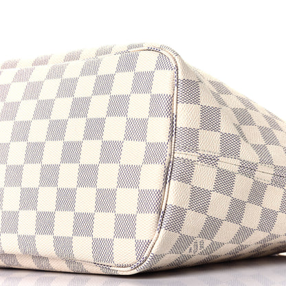 Louis Vuitton Damier Azur Neo Neverfull MM Rose Ballerine 8 of 8