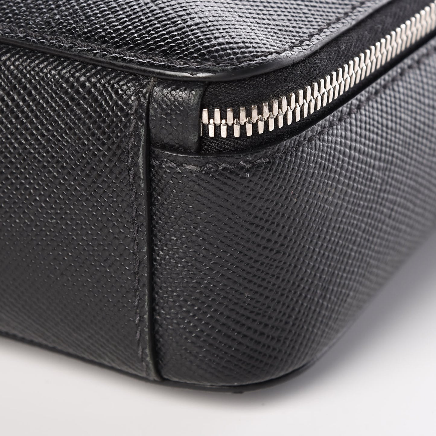 Saffiano Cuir Briefcase Black