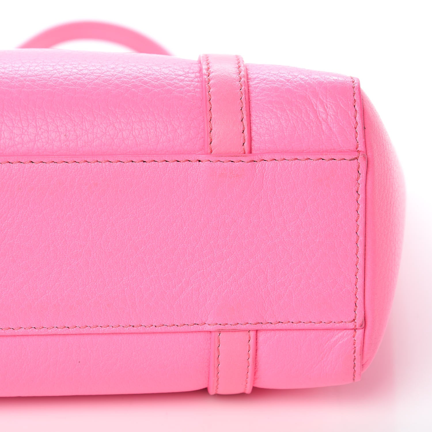 Balenciaga Calfskin XXS Everyday Tote Neon Pink 10 of 13