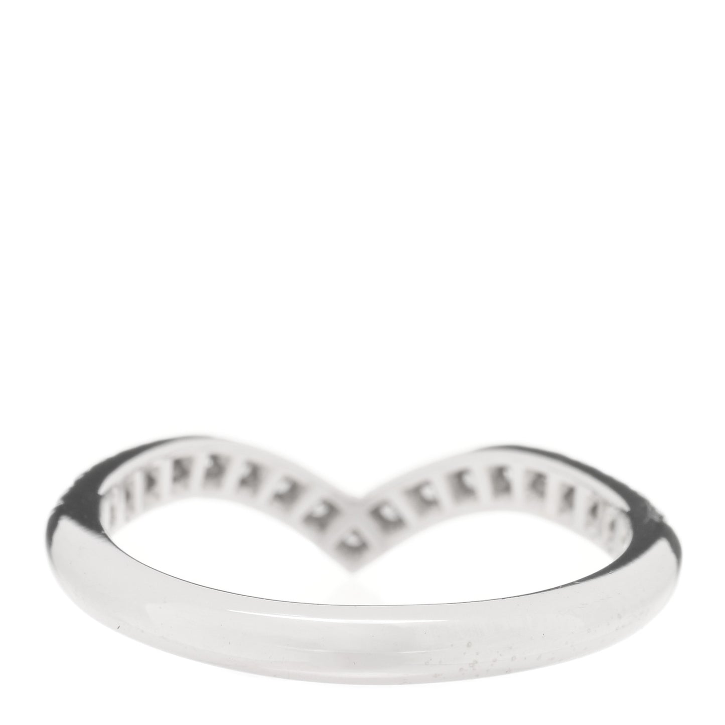 Platinum Diamond Soleste V Band Ring 46 3.75