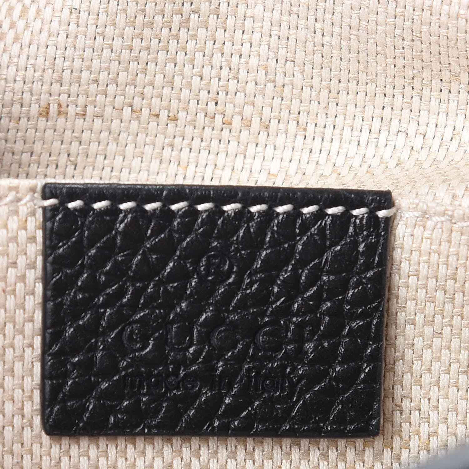 Gucci Pebbled Calfskin Small Soho Disco Bag Black 6 of 8