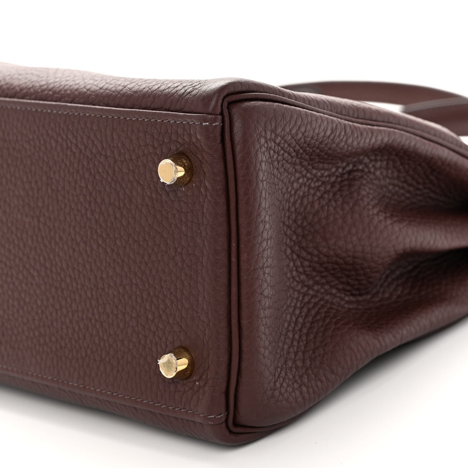 Hermes Taurillon Clemence Kelly Retourne 28 Havane 9 of 13