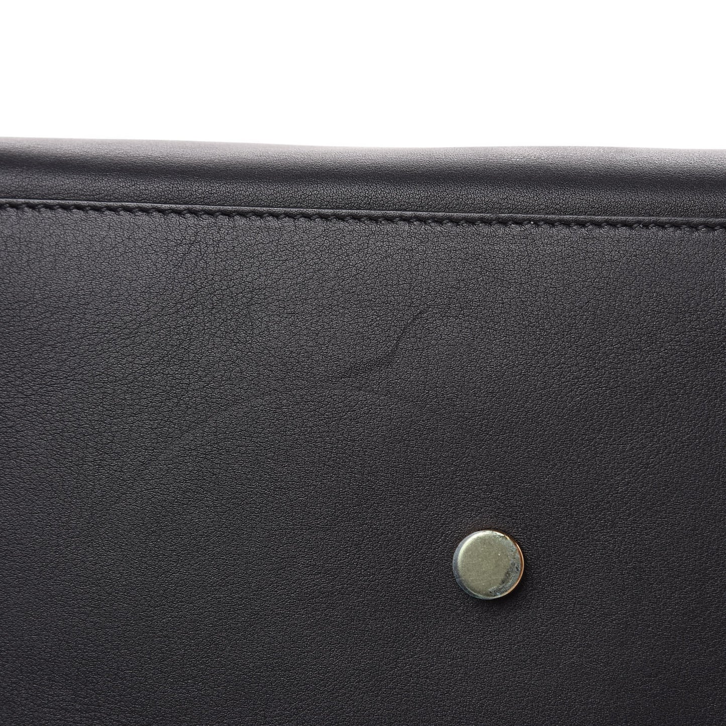 Calfskin Suede Small Monogram Downtown Cabas Black