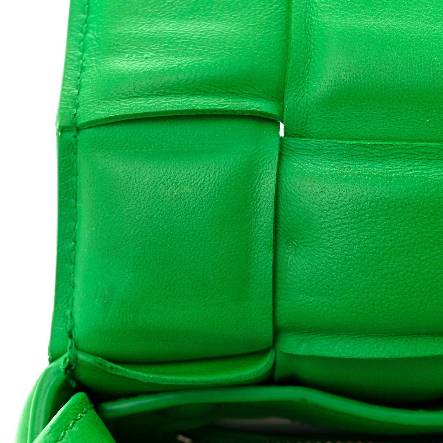 Bottega Veneta Nappa Maxi Intreccio Small Padded Cassette Crossbody Bag Parakeet 11 of 12