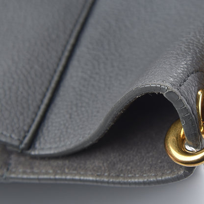 Celine Soft Grained Calfskin Sangle Bucket Bag Storm 23 of 25