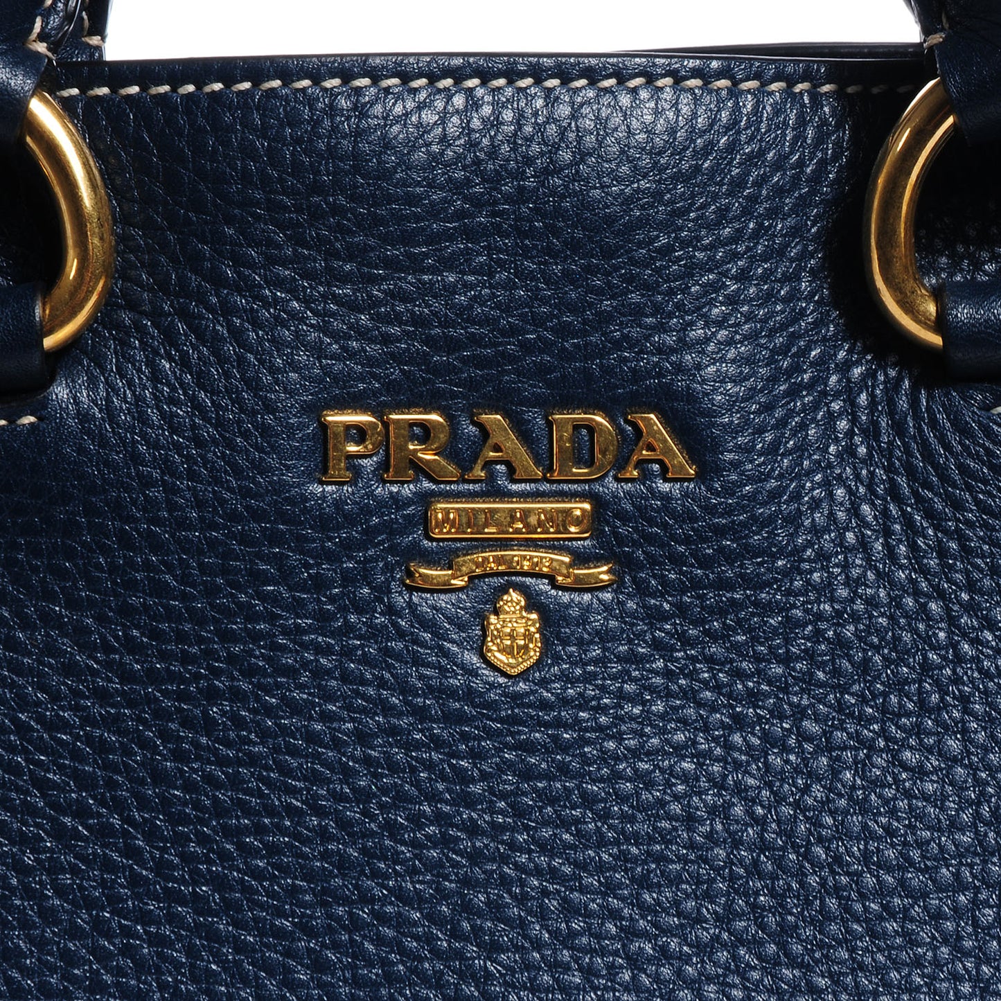 Vitello Daino Shopping Tote Inchiostro