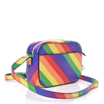 Balenciaga Smooth Calfskin Rainbow Logo XS Ville Camera Bag Multicolor 3 of 12
