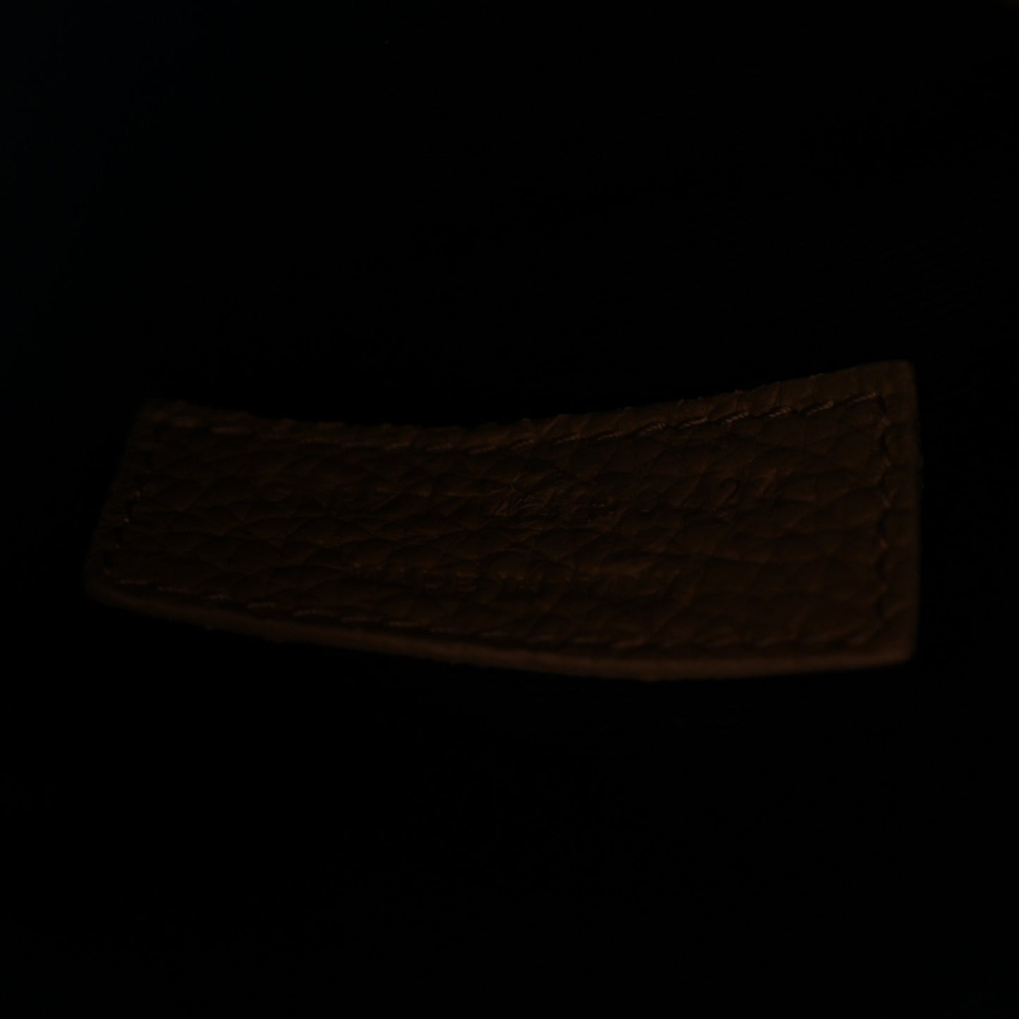 Grained Calfskin Baby Sac De Jour Souple Dark Beige