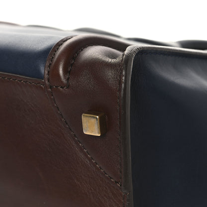 Celine Smooth Calfskin Mini Tri-Color Luggage Navy 11 of 14