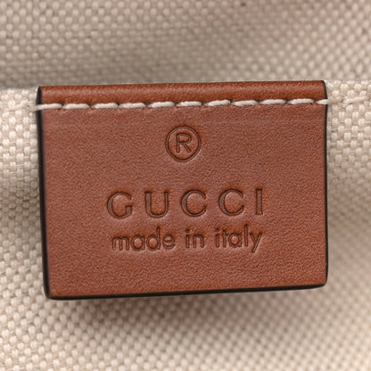 Gucci Charisma Calfskin Gucci Embossed Small Diana Tote Bag Peanut Brown 6 of 13