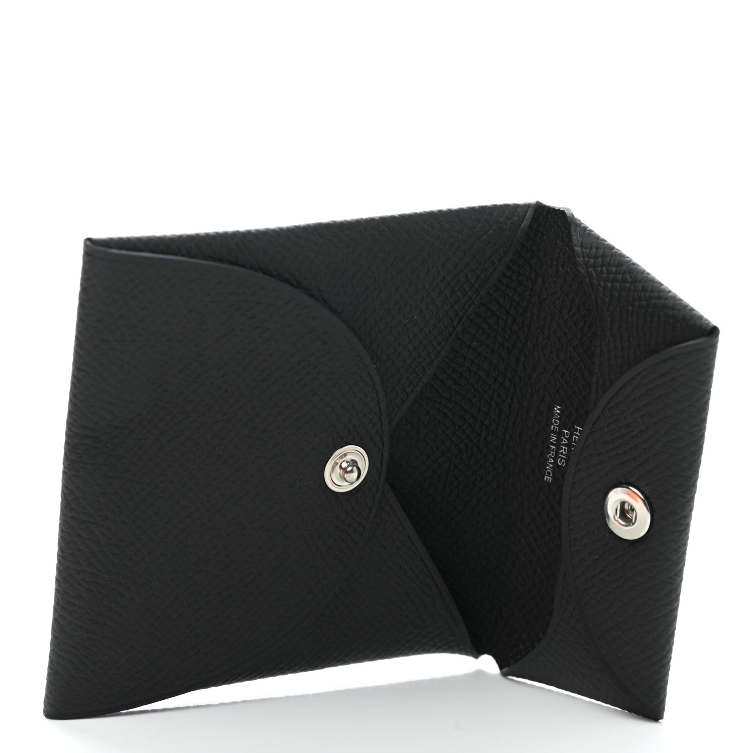 Hermes Epsom Bastia Coin Purse Black 5 of 8