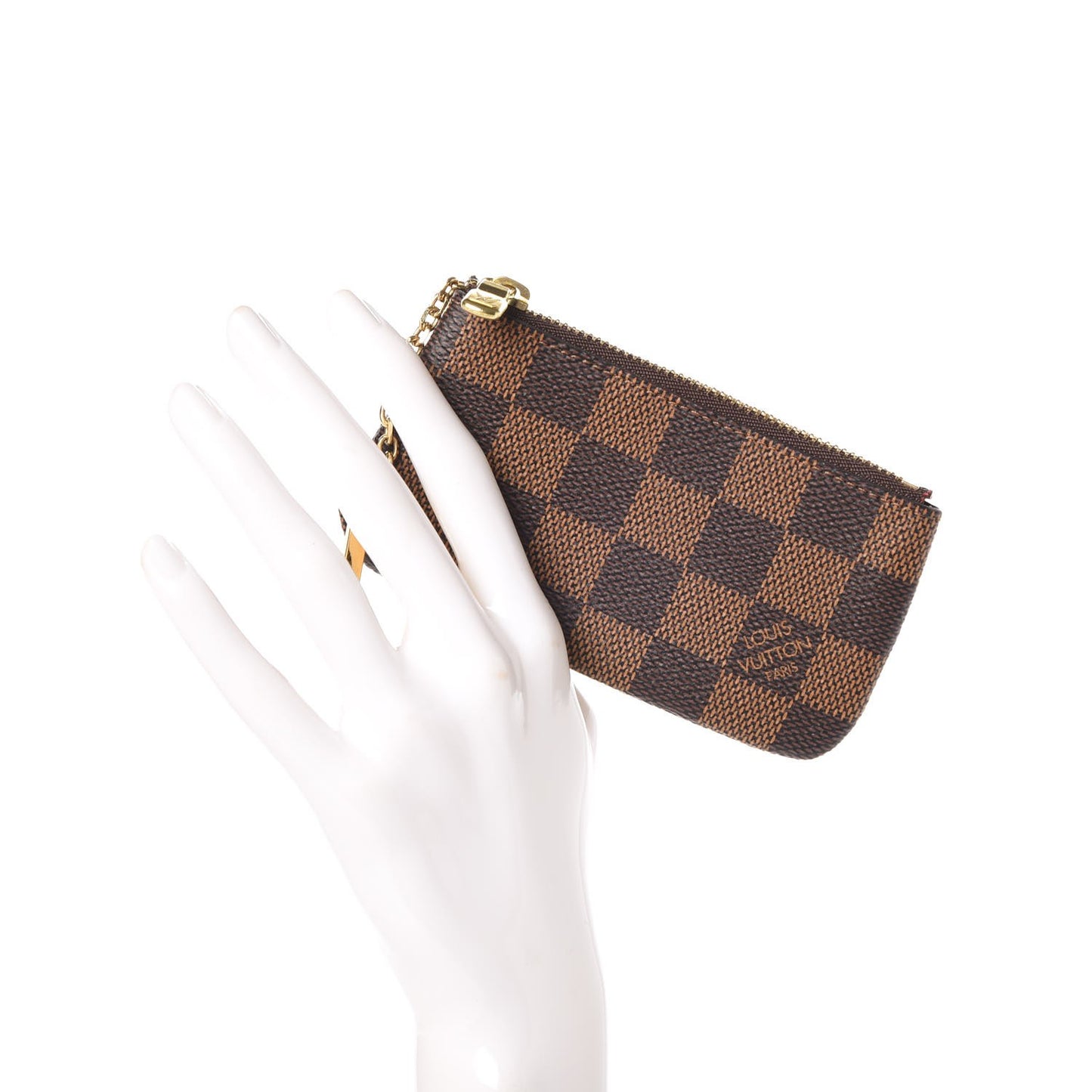 Damier Ebene Key Pouch