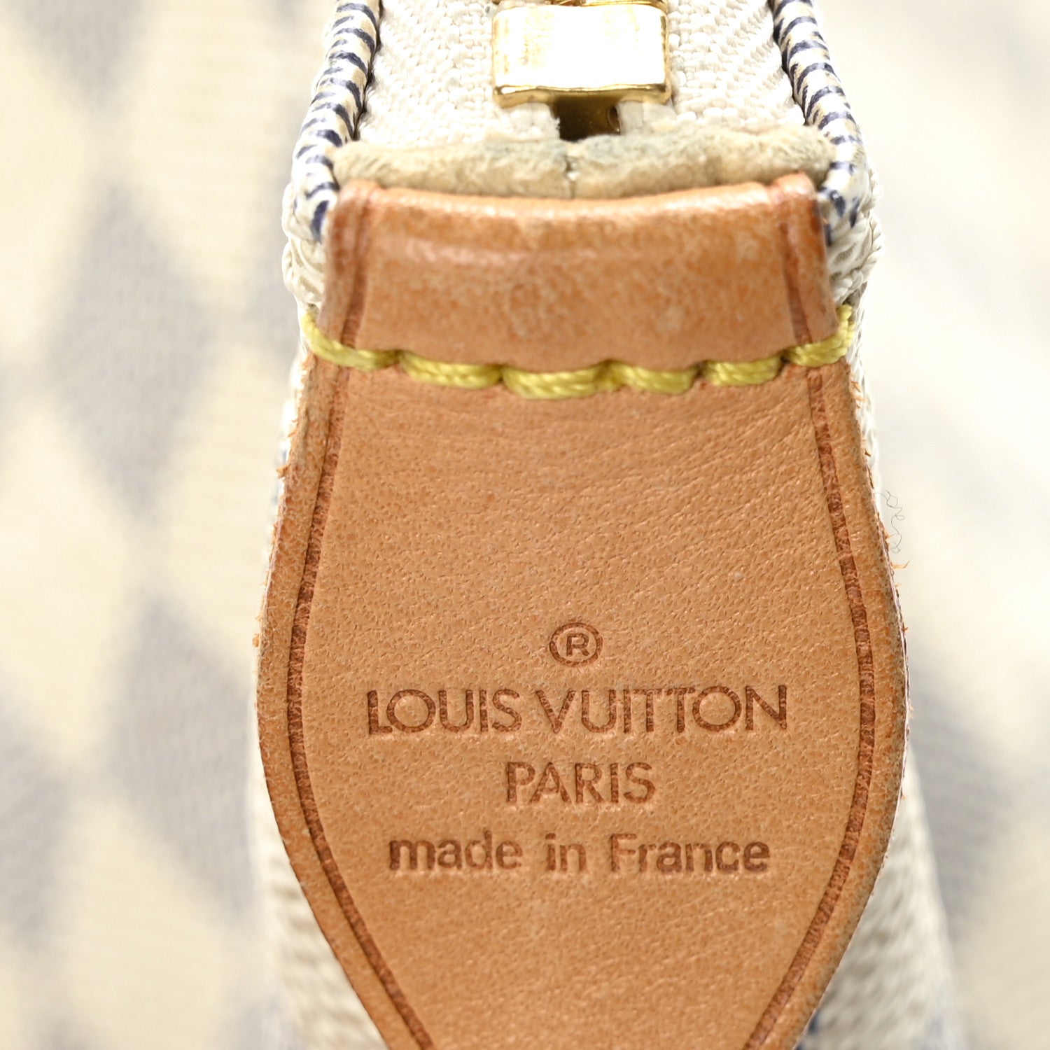 Louis Vuitton Damier Azur Saleya MM 6 of 8
