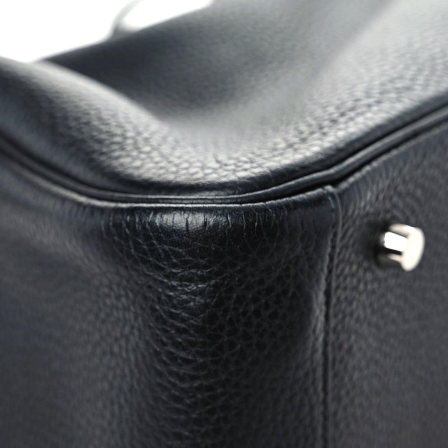 Hermes Taurillon Clemence Lindy 34 Black 10 of 12