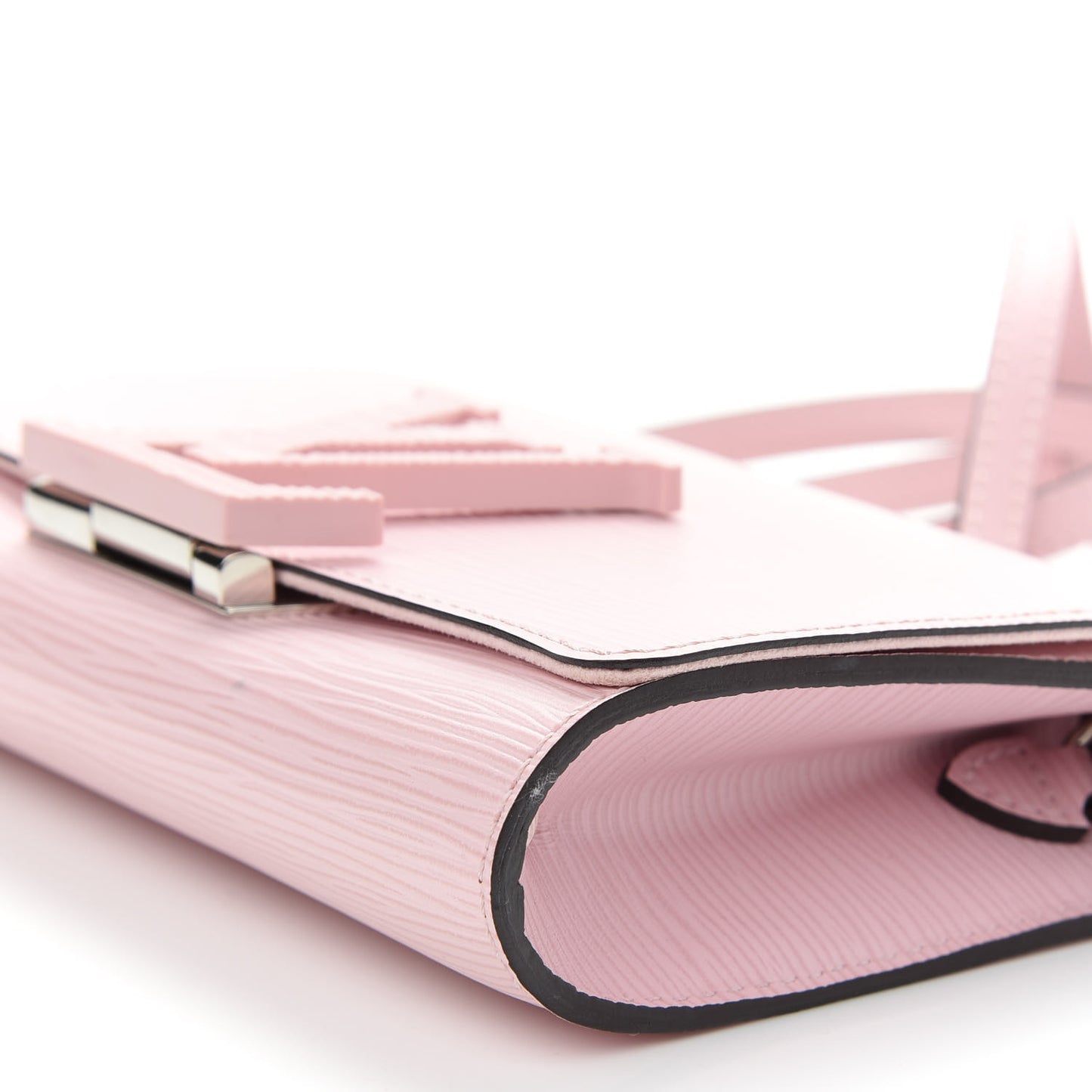 Epi Louise Strap PM Rose Clair