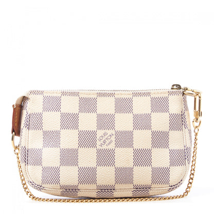 Louis Vuitton Damier Azur Mini Pochette Accessories 1 of 9