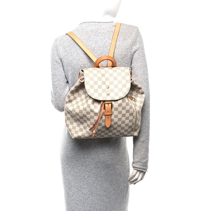 Louis Vuitton Damier Azur Sperone Backpack 3 of 21