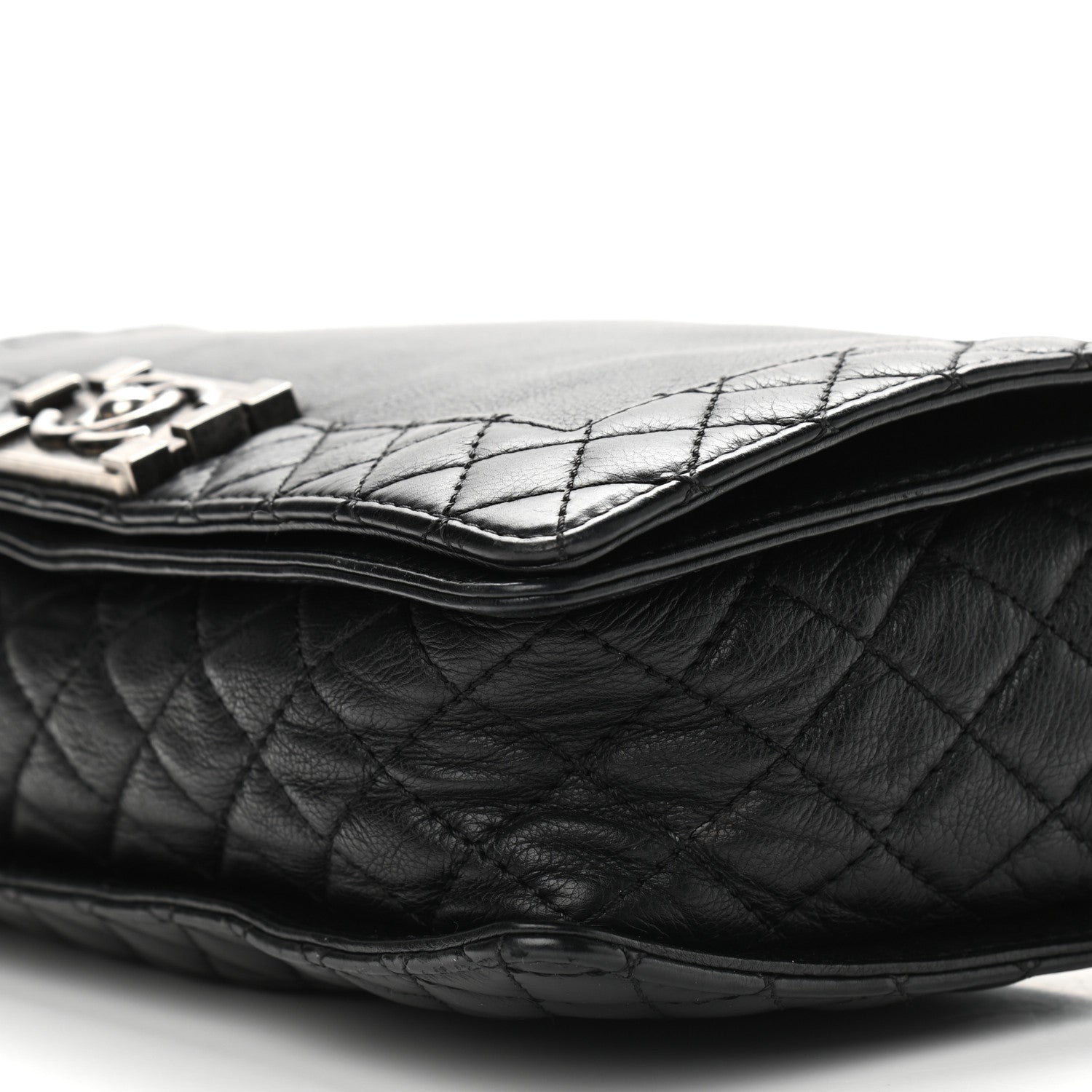 Chanel Calfskin New Medium Boy Reverso Flap Black 10 of 10