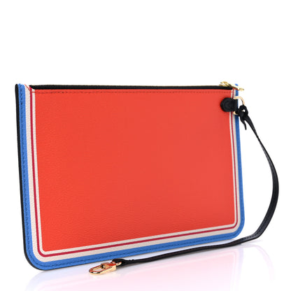 Louis Vuitton Game On Neverfull MM Pochette White 3 of 6