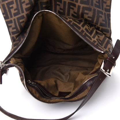 Fendi Zucca Zipped Baguette Tobacco 5 of 10