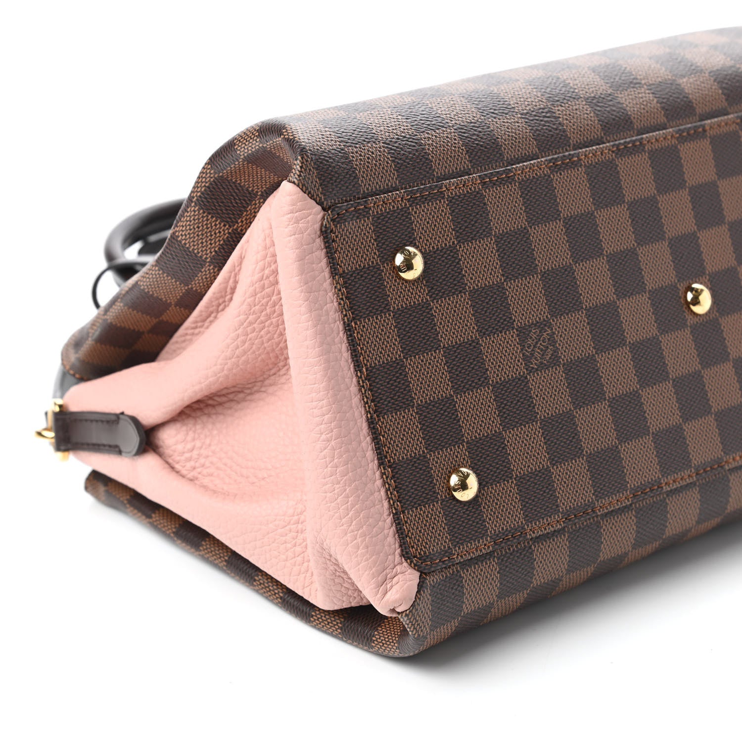 Louis Vuitton Cuir Taurillon Damier Ebene Normandy Magnolia 7 of 11