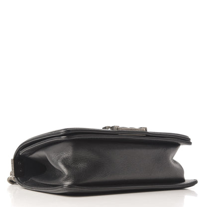 Chanel Calfskin Quilted Small Boy Flap Dark Grey 4 of 9