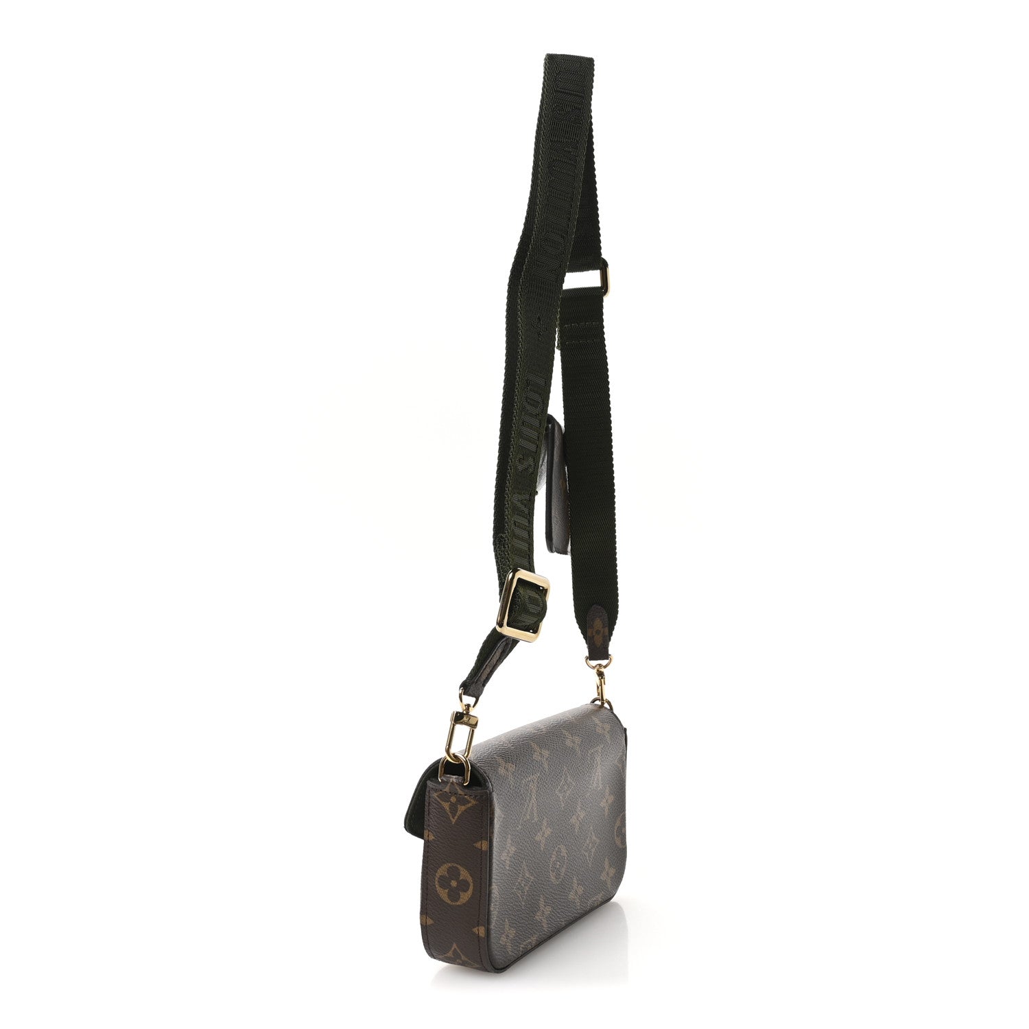 Louis Vuitton Monogram Felicie Strap & Go Kaki 3 of 10