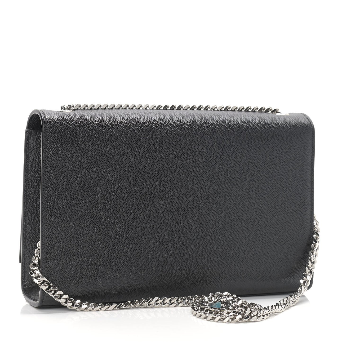 Grain De Poudre Medium Classic Monogram Kate Satchel Black