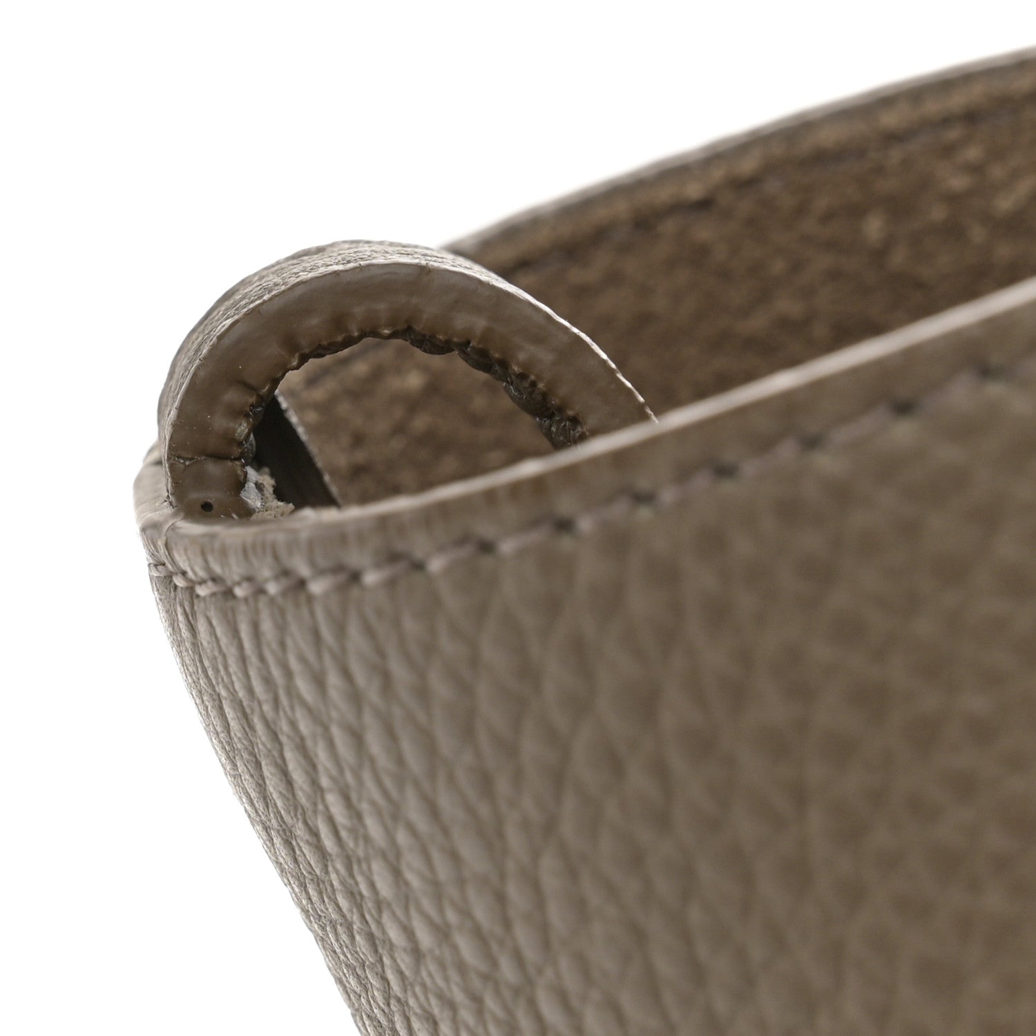 Celine Baby Grained Calfskin Medium Tri-Fold Bag Taupe 11 of 11