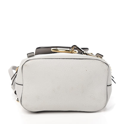 Chloe Suede Calfskin Mini Faye Backpack Airy Grey 9 of 11