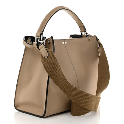 Fendi Vitello Seta Light Camoscio Medium Peekaboo X-Lite Amido Ciclamino 3 of 11