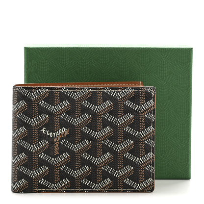 Goyard Goyardine Bi-Fold Victoire PM Wallet Black Gold 10 of 10
