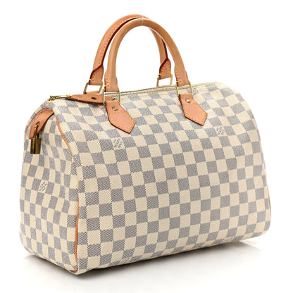 Louis Vuitton Damier Azur Speedy 30 3 of 11