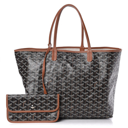 Goyard Goyardine Saint Louis PM Black Gold 1 of 7