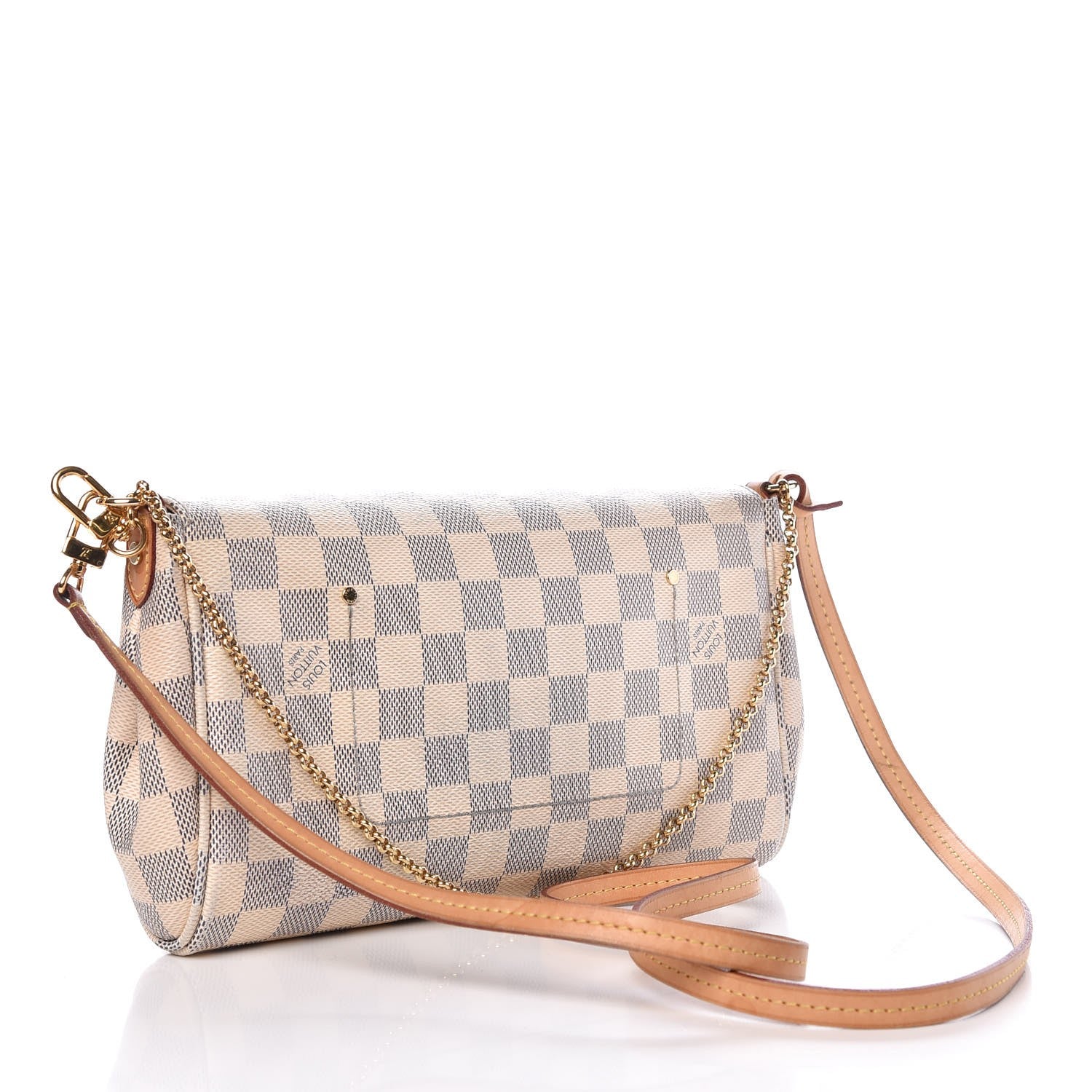 Louis Vuitton Damier Azur Favorite MM 3 of 11