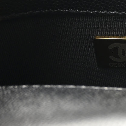 Chanel Shiny Caviar Quilted Mini Flap Black 7 of 10