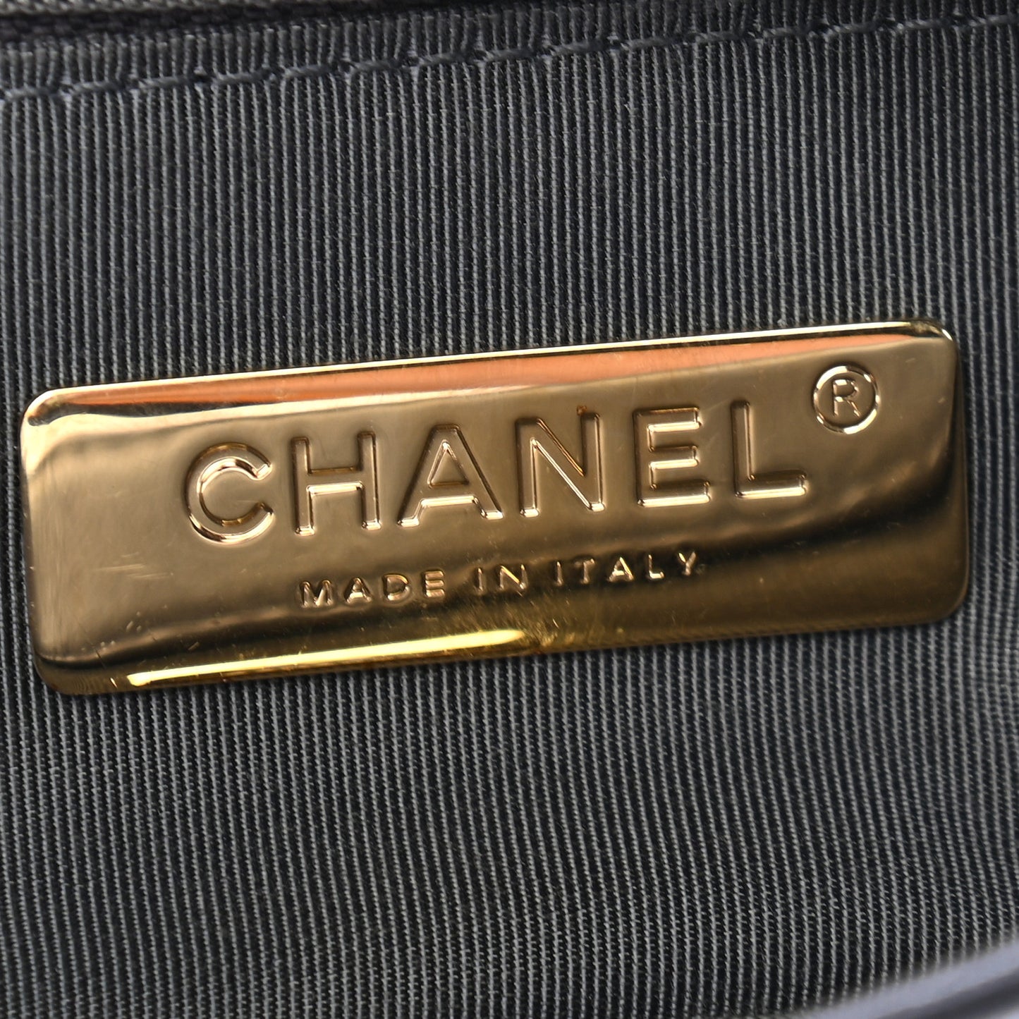 Lambskin Quilted Medium Chanel 19 Flap Dark Grey