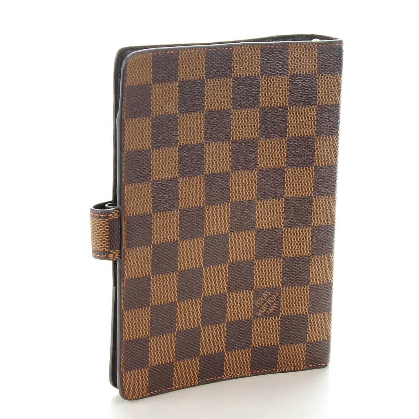 Damier Ebene Medium Ring Agenda Cover