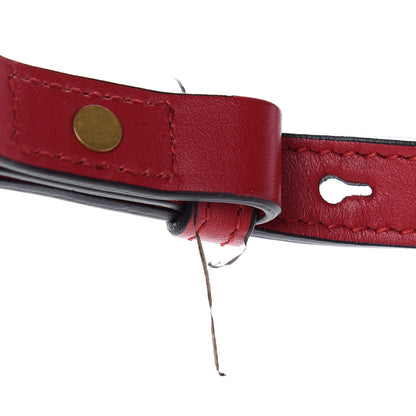 Gucci Calfskin Matelasse Small GG Marmont Chain Shoulder Bag Hibiscus Red 12 of 12