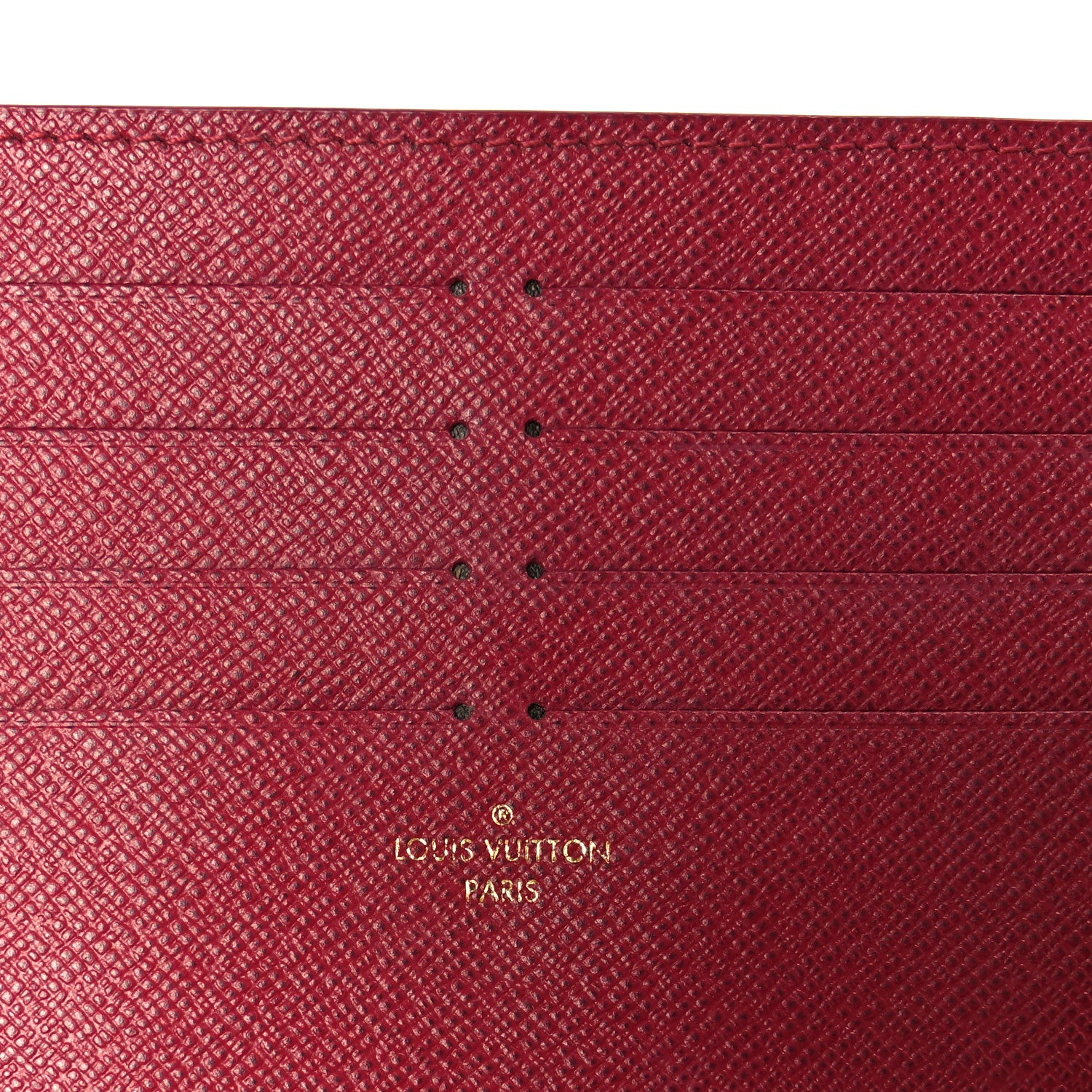 Louis Vuitton Monogram Pochette Felicie Chain Wallet Fuchsia 8 of 16