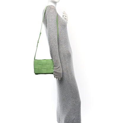 Bottega Veneta Nappa Maxi Intreccio Cassette Bag Pistachio 2 of 11