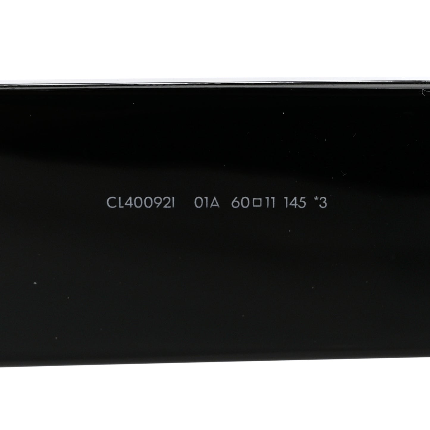 Acetate Chunky Rectangle Sunglasses CL 40092I Black