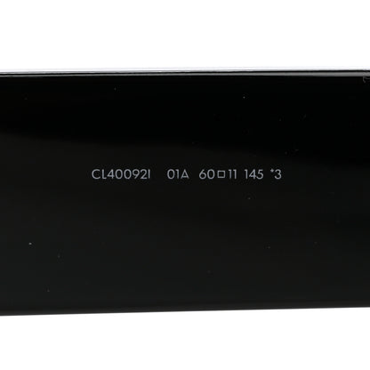 Celine Acetate Chunky Rectangle Sunglasses CL 40092I Black 6 of 7