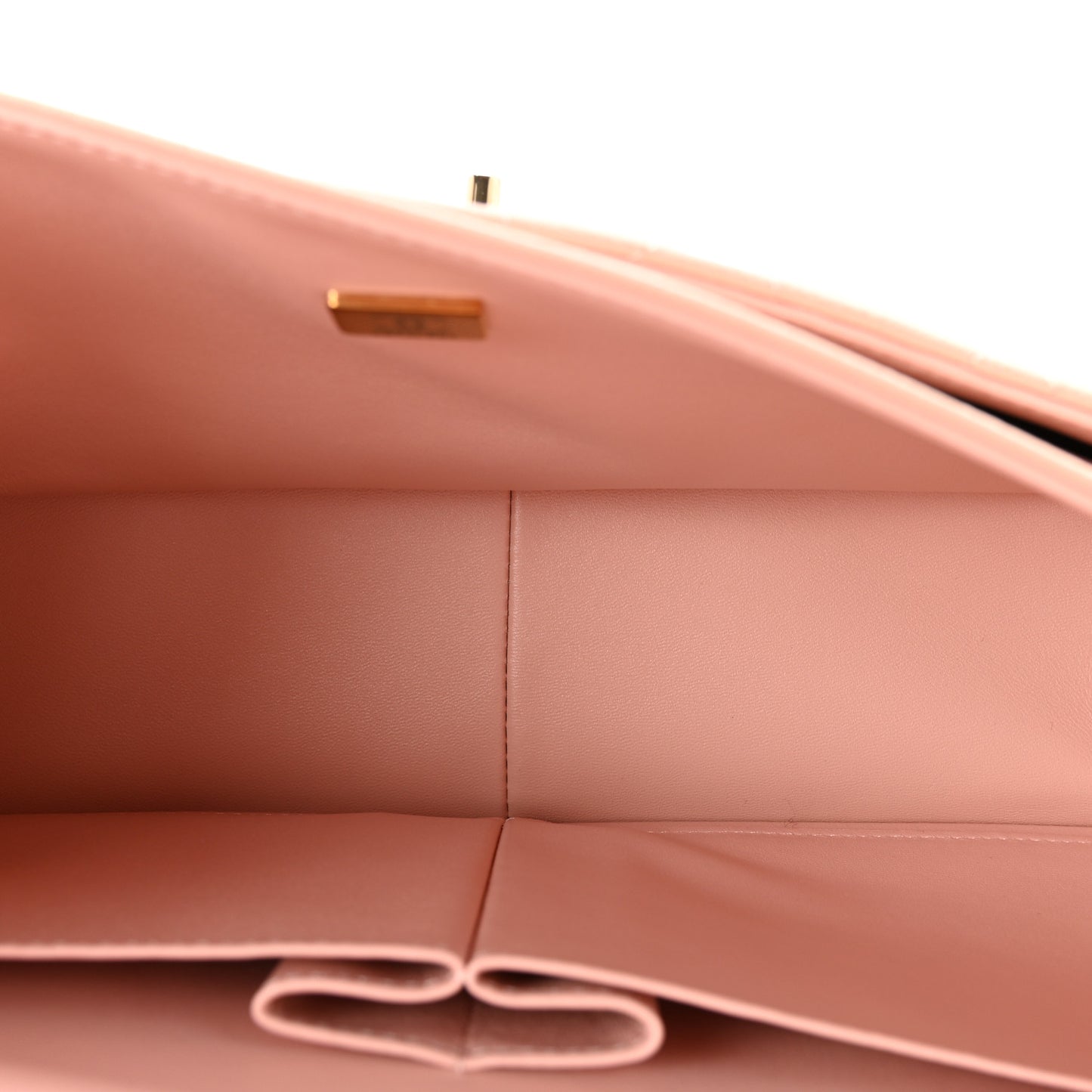 Caviar Quilted Jumbo Double Flap Light Pink