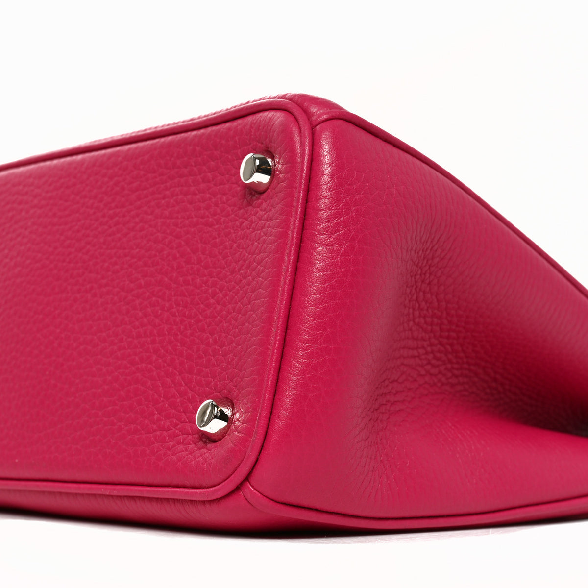 Christian Dior Bullcalf Medium Diorissimo Tote Fuchsia 9 of 9