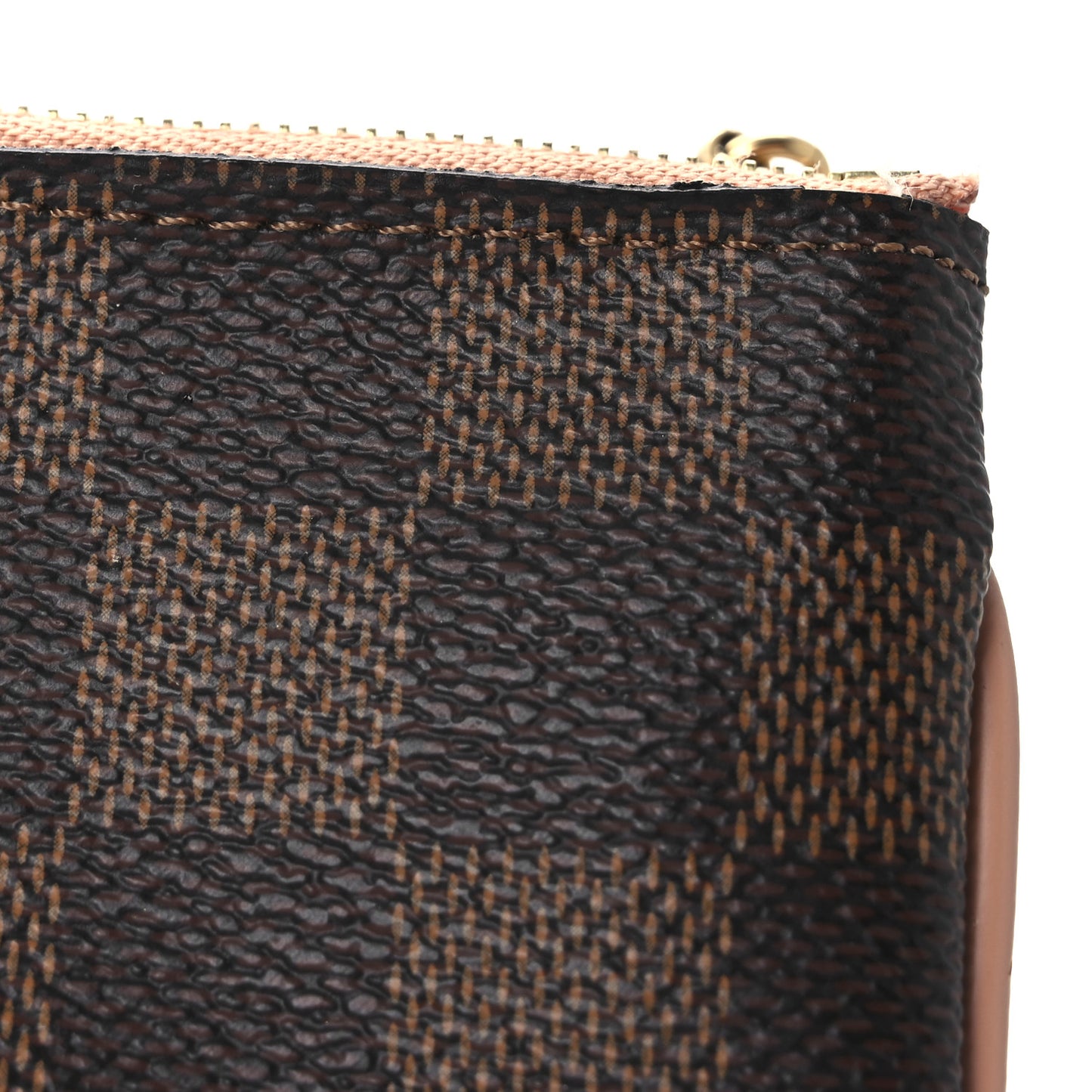 Damier Ebene Double Zip Pochette