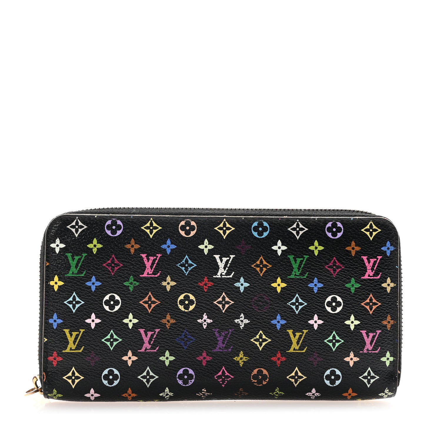 Monogram Multicolor Zippy Wallet Black Grenade
