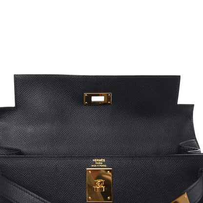 Hermes Epsom Kelly Sellier 28 Black 24 of 37