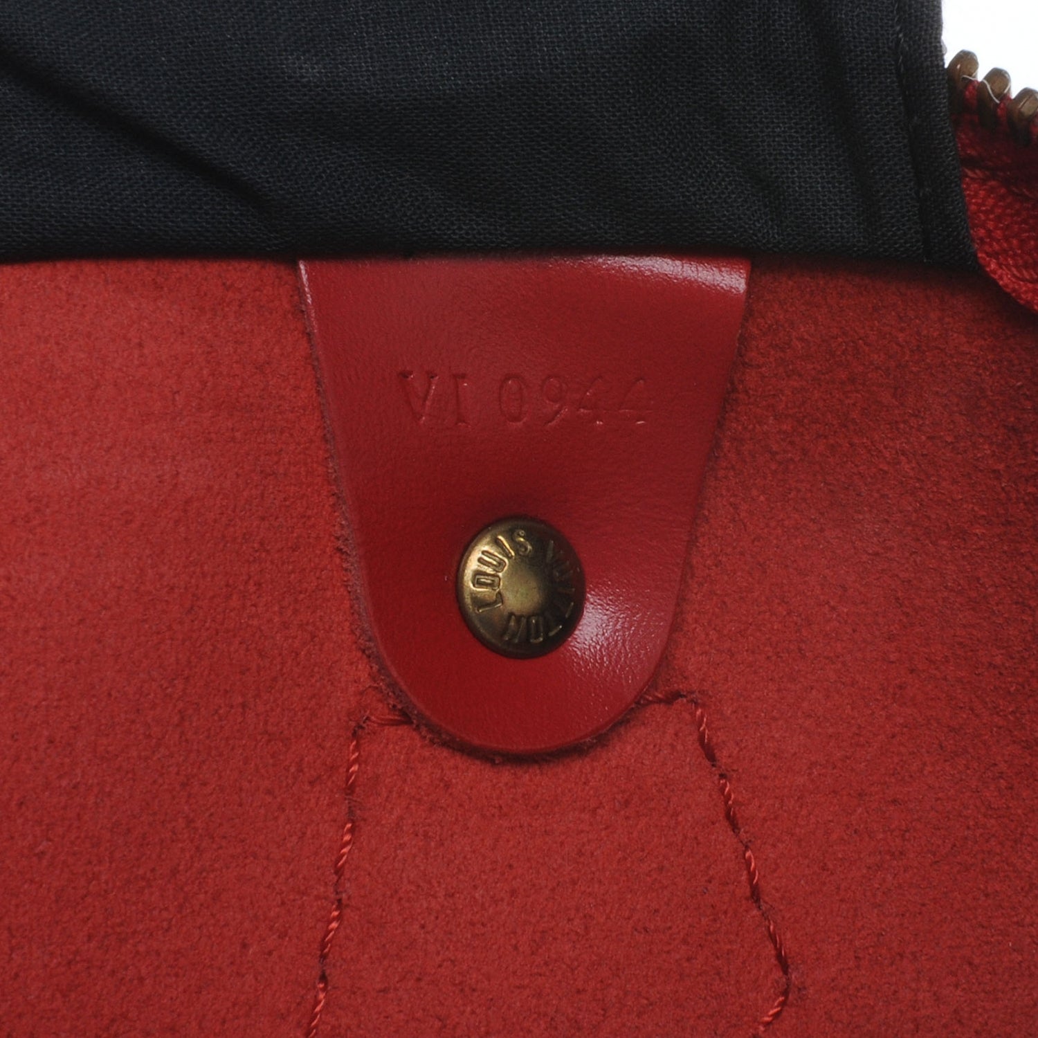 Louis Vuitton Epi Speedy 35 Rouge 5 of 7